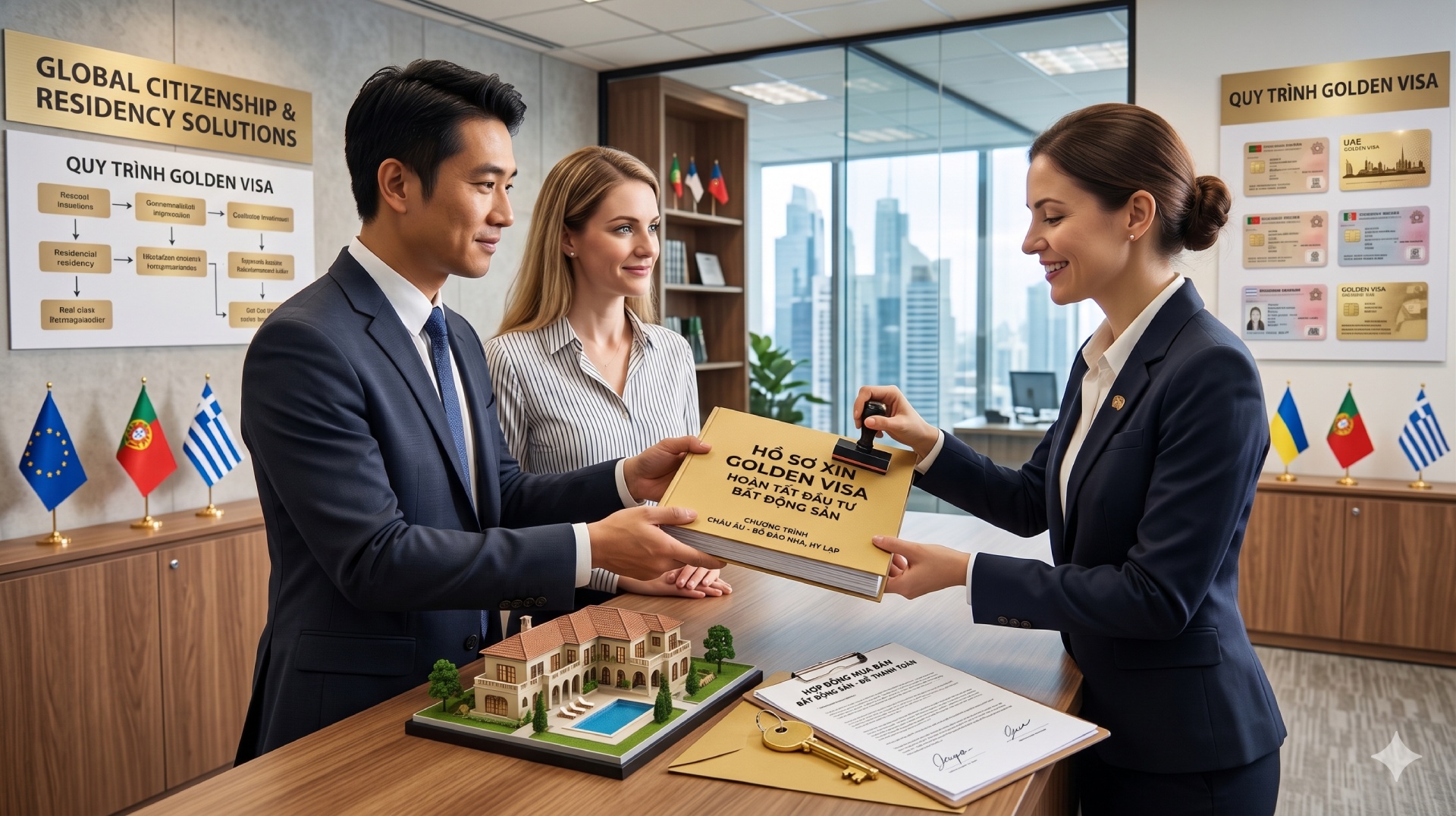 Giai đoạn 3 – Nộp hồ sơ Golden Visa - định cư Hy Lạp Golden Visa