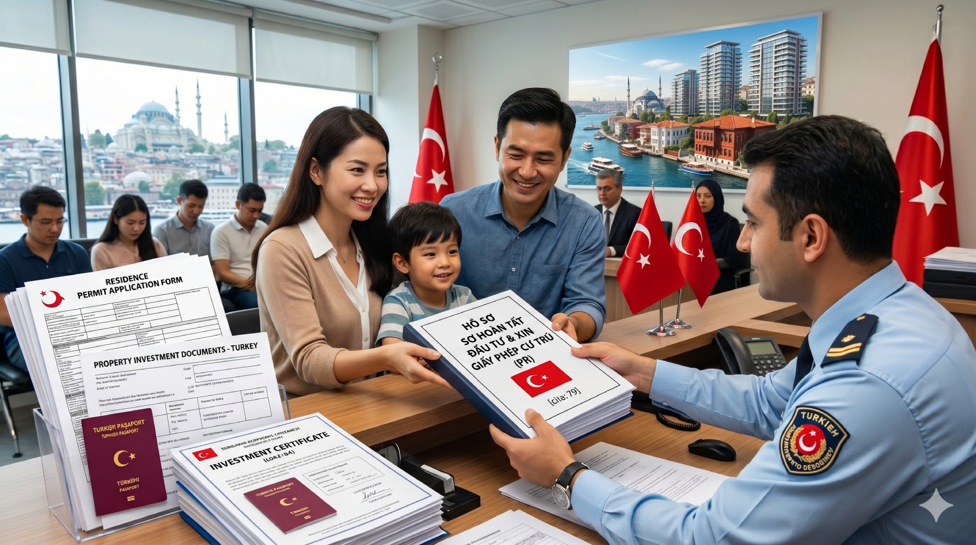 Giai đoạn 3 – Nộp hồ sơ PR - MCI Global tư vấn định cư