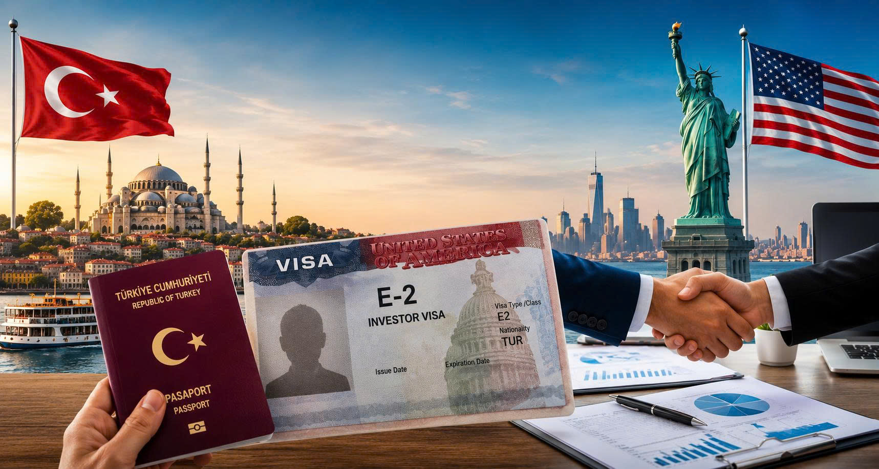Visa E-2 Mỹ Qua Quốc Tịch Thổ Nhĩ Kỳ: Lộ Trình Chi Tiết