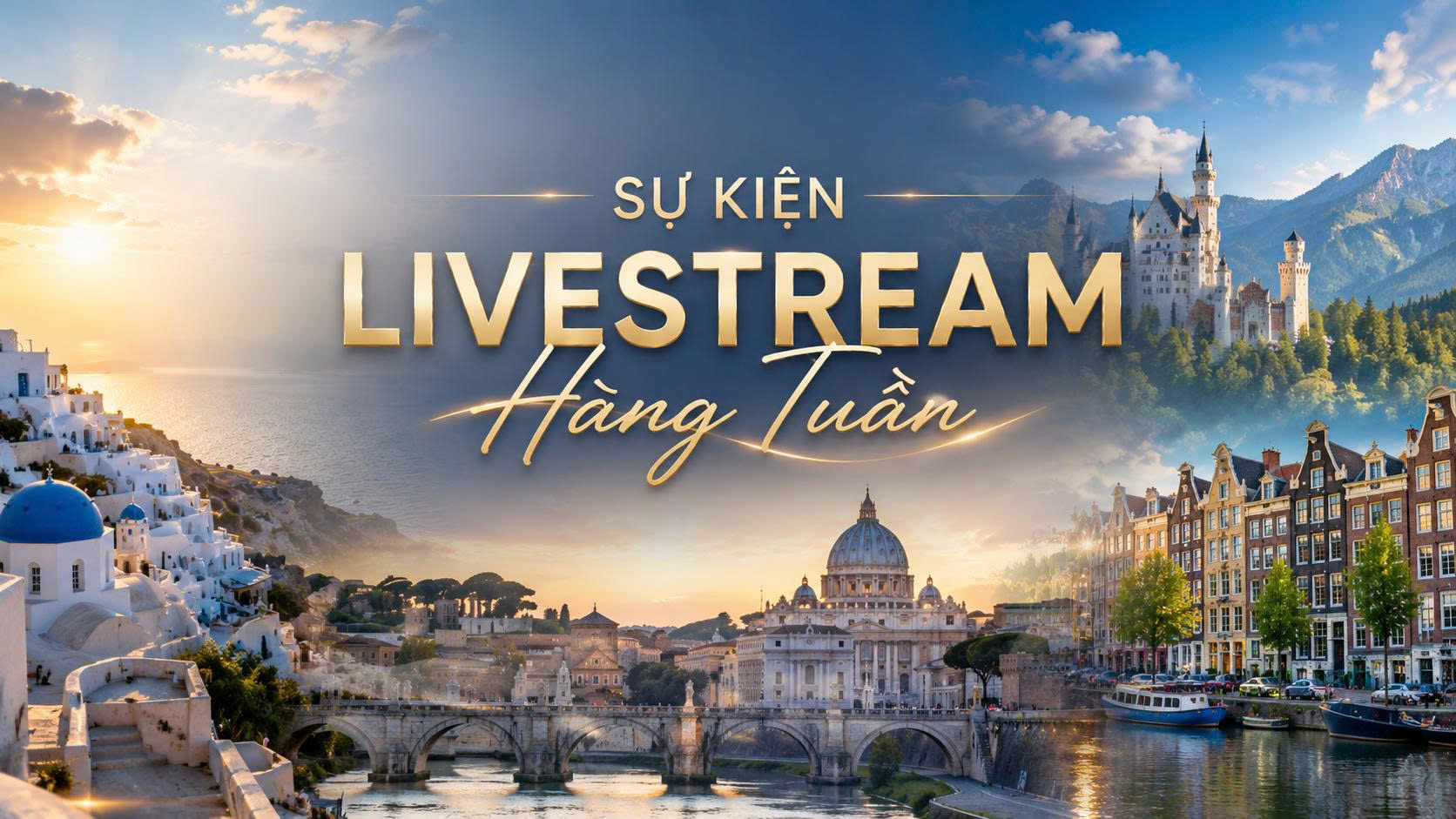 Live 11:30 thứ Sáu hàng tuần - xu hướng di trú châu Âu cùng MCI Global