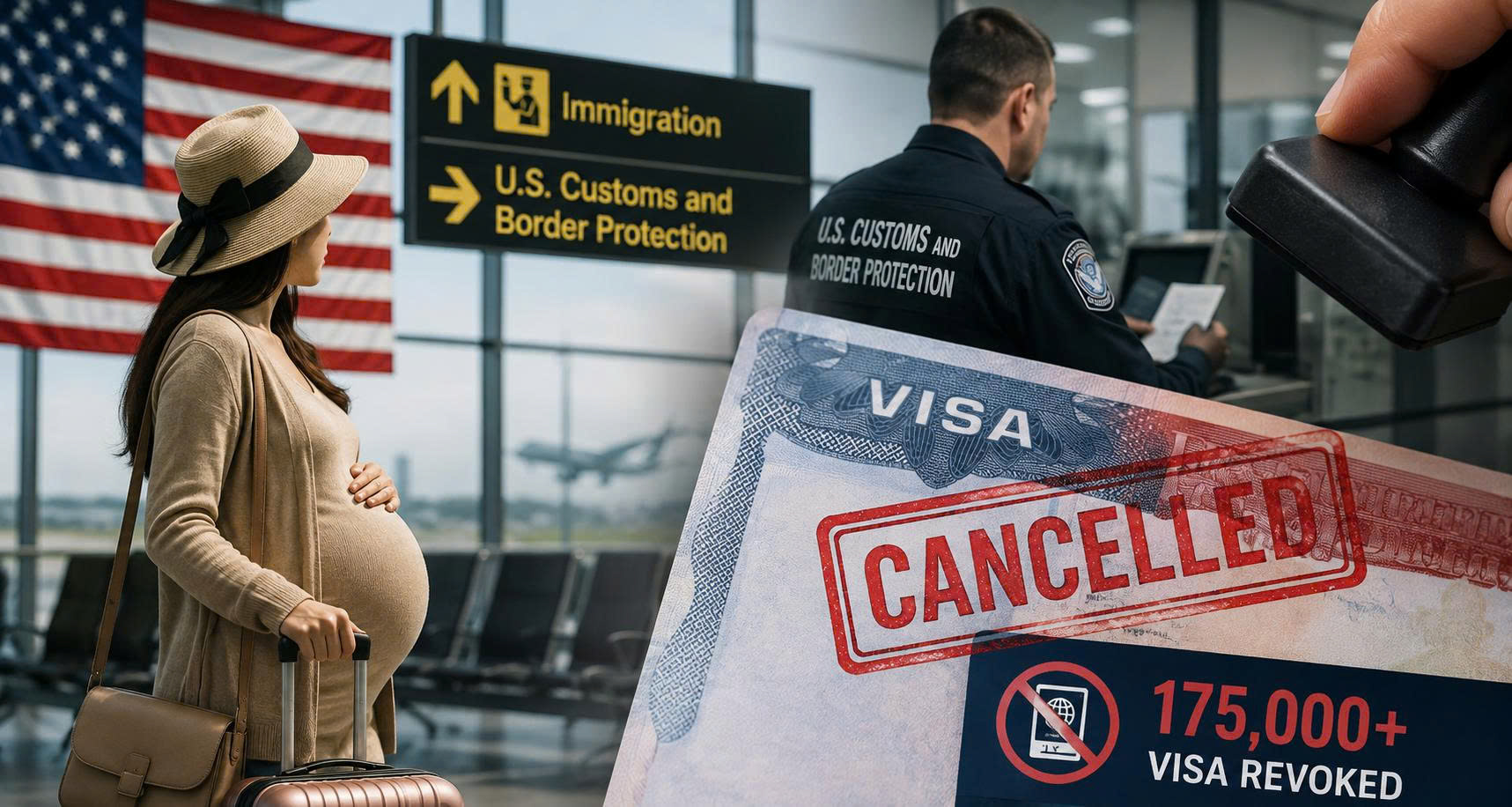 Du Lịch Sinh Con Tại Mỹ: Mỹ Siết Quản Lý, Thu Hồi Hơn 175.000 Visa